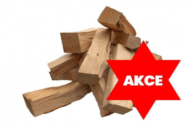 AKCE - volně sypané tvrdé dřevo - 30/40/50 cm