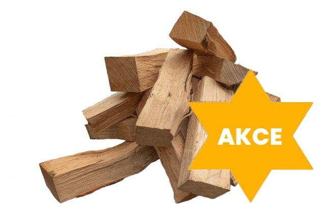 AKCE - volně sypané tvrdé dřevo - 25 cm